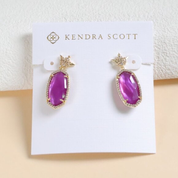 Kendra Scott Jewelry - Kendra Scott Disney Dana Collection. Mauve Mother-of-Pearl Earrings